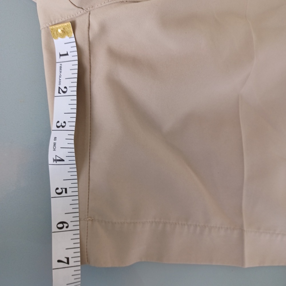 Lizgolf Liz‎ Claiborne Tan Coolmax Performance Golf Shorts Womens Size 8 Khaki - Picture 5 of 10